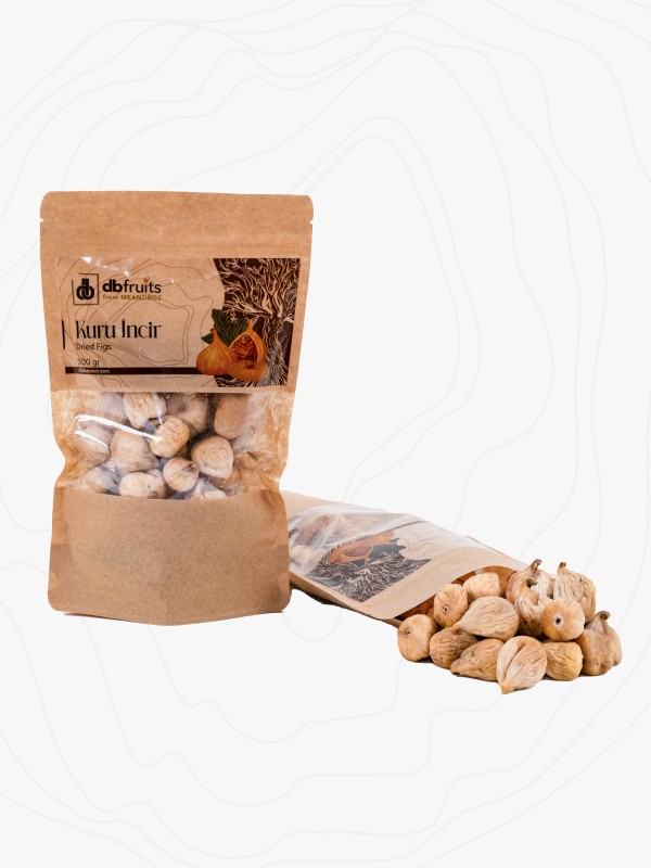 Natürel Aydın İnciri – 500 Gr Kilitli Paket 4’lü Set, Küçük Boy İncir