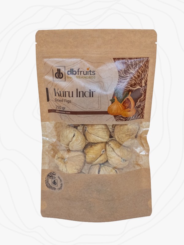 Organik Aydın İnciri – 250 Gr Kilitli Paket 2’li Set, Çatlak İncir