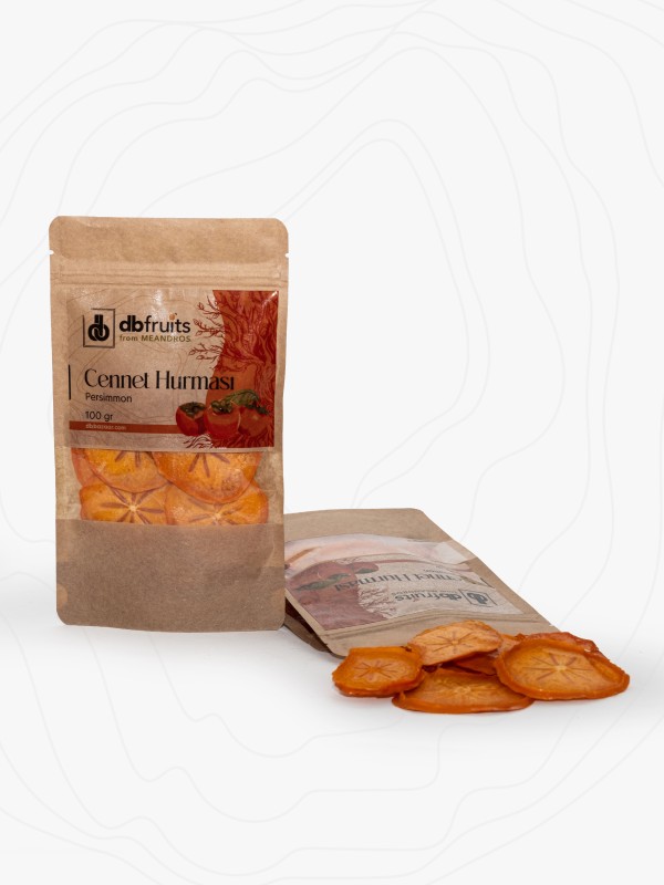 Cennet Hurması Kurusu – 100 Gr Kilitli Paket 20’li Set, Hafif Kurutulmuş