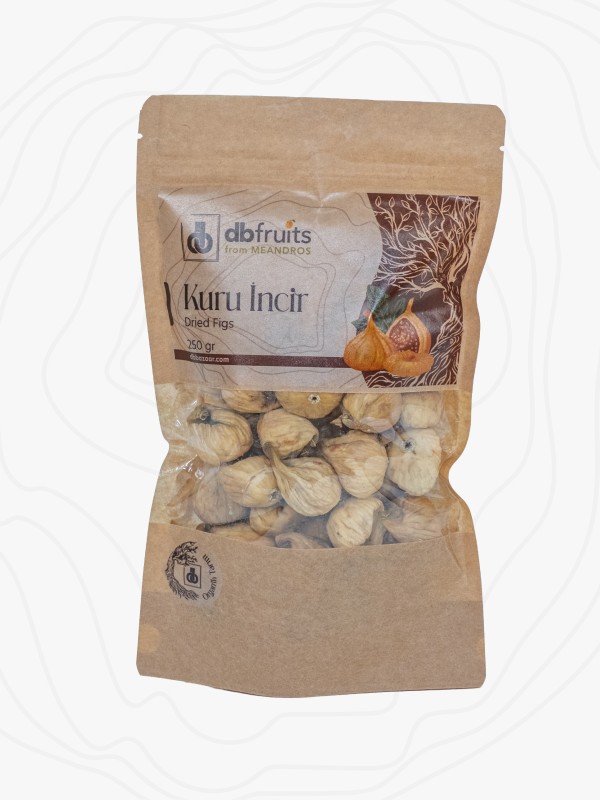 Organik Aydın İnciri – 250 Gr Kilitli Paket 2’li Set, Küçük Boy İncir