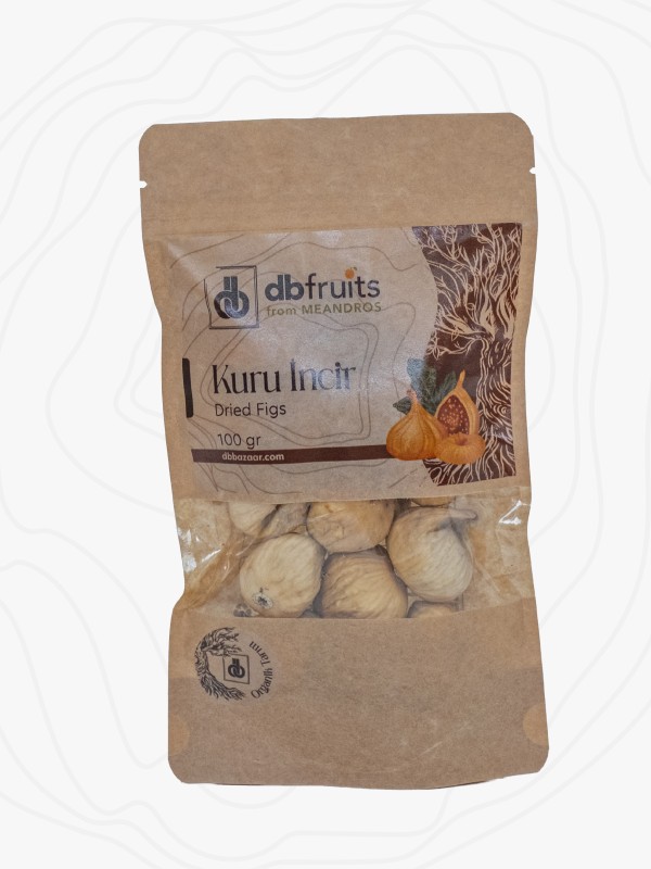 Organik Aydın İnciri – 100 Gr Kilitli Paket 5’li Set, Küçük Boy İncir