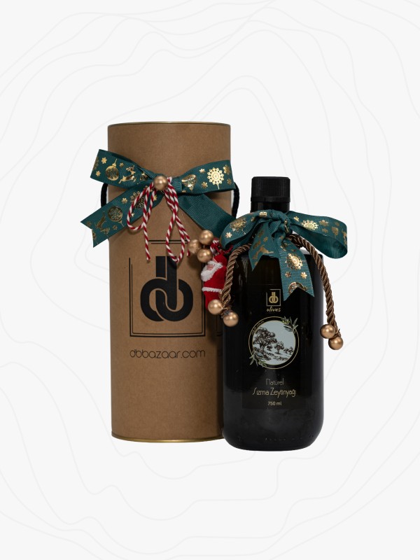 Yılbaşı Paketi - Kestane, Kuru İncir, Zeytinyağı, Zeyin Kürü ve Cennet Hurması Kurusu