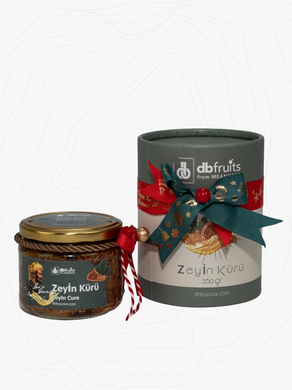 Yılbaşı Paketi - Kestane, Kuru İncir, Zeytinyağı, Zeyin Kürü ve Cennet Hurması Kurusu
