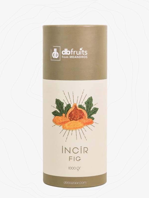 Organik Aydın İnciri – 1000 Gr Silindir Kutu