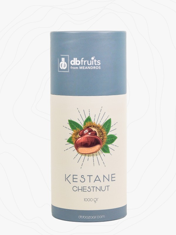 Organik Aydın Kestanesi – 1000 Gr Silindir Kutu